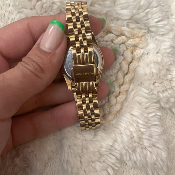 Gold Michael kors watch